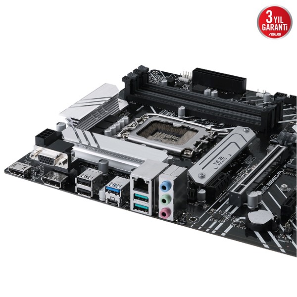 ASUS PRIME B660-PLUS D4 DDR4 HDMI DP PCIe 16X v4.0 1700p ATX