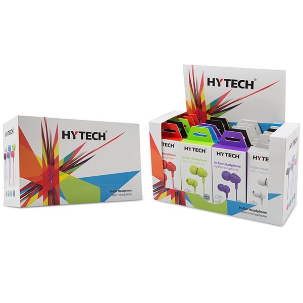 Hytech HY-XK30 20li iç koli  2xmor  2xmavi  2xyeşil 6xbeyaz  5xsiyah  3xkırmızı Kulak İçi Mikrofonlu Kulaklık